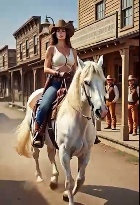 CENA DO VELHO OESTE - Scene from the old West.