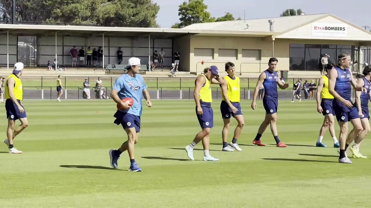 AFL: Geelong community camp in Warrnambool
