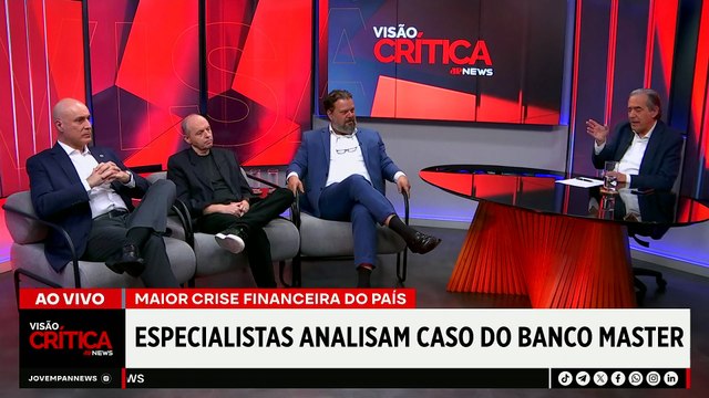 “Implicações políticas do Master são mais relevantes que econômicas”, diz professor | VISÃO CRÍTICA