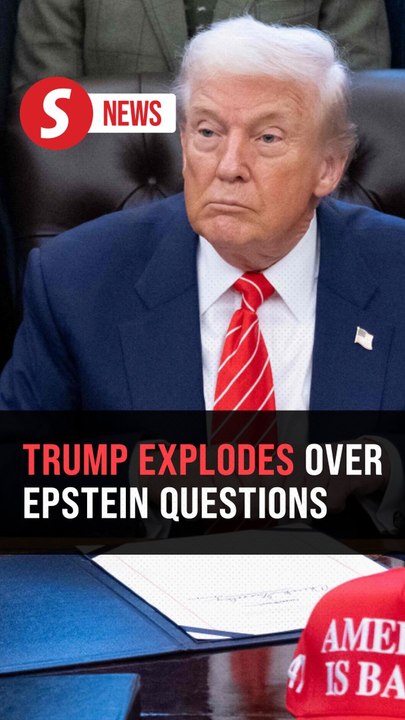 Trump attacks CNN journalist over Epstein questions at White House