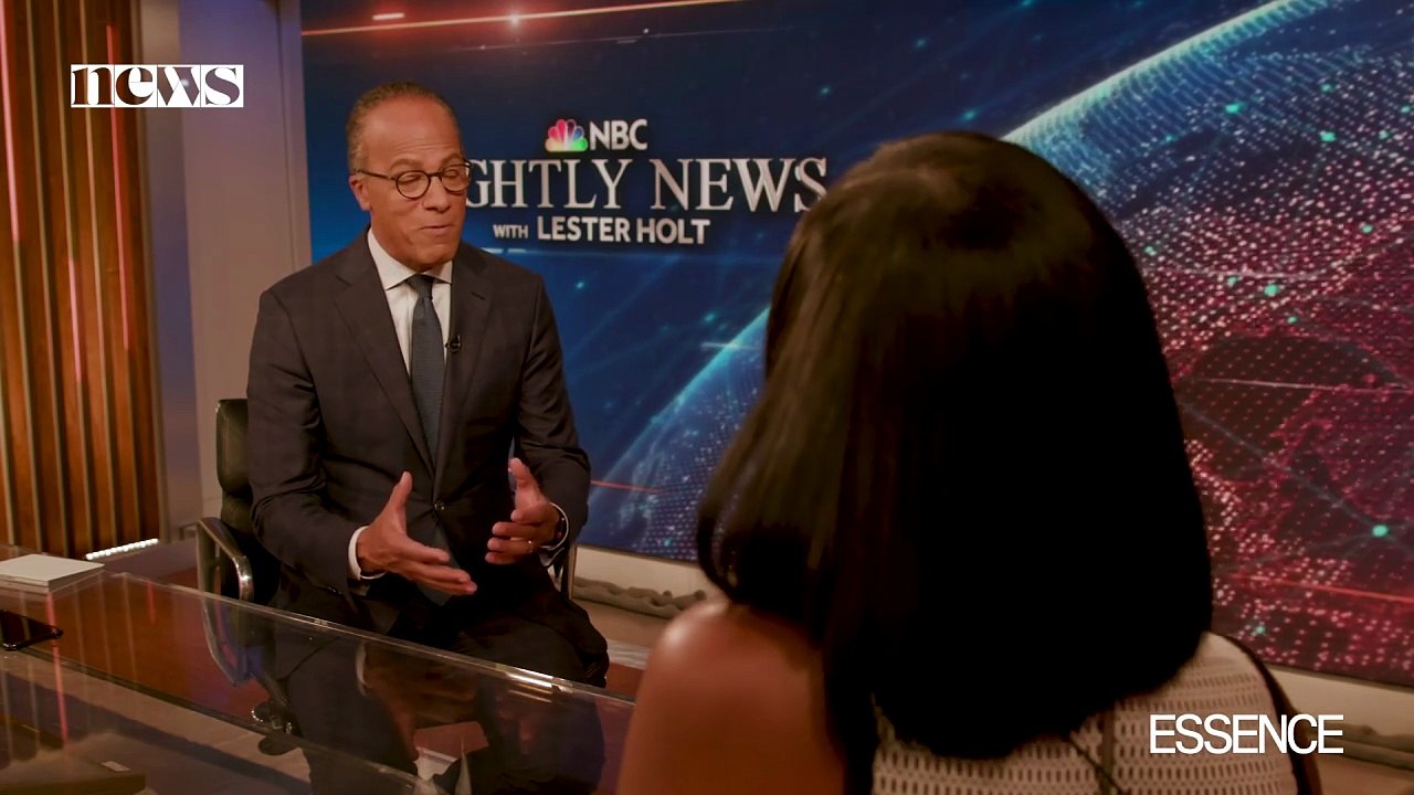 Exclusive Lester Holt Interview