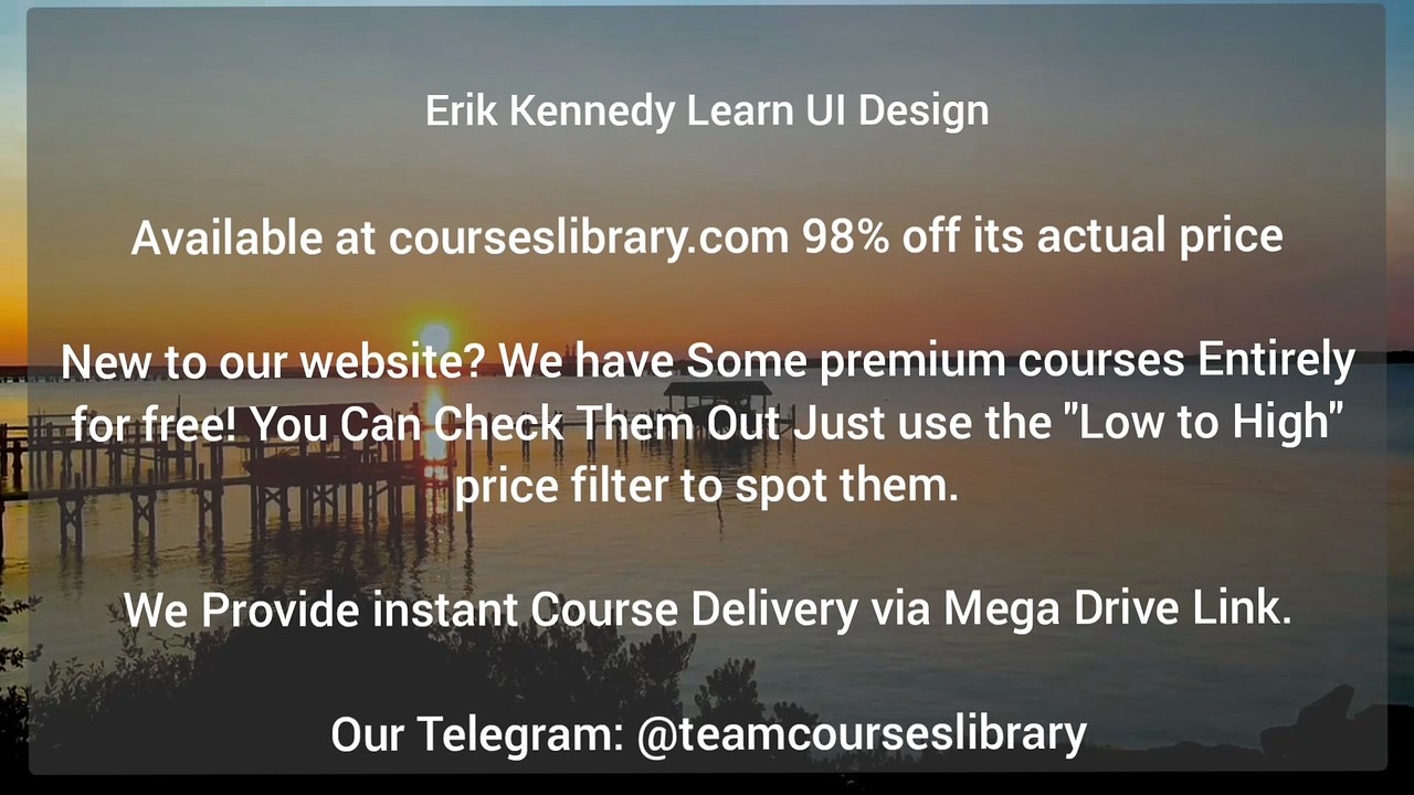 Erik Kennedy Learn UI Design