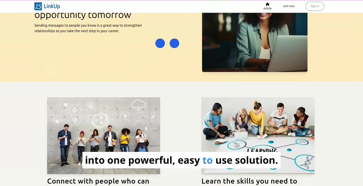 Build Your Own Networking Platform with LS LinkUp