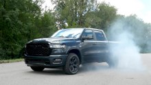 2026 Ram 1500 Big Horn 5.7-liter HEMI® V-8 eTorque Autocross & Burnouts