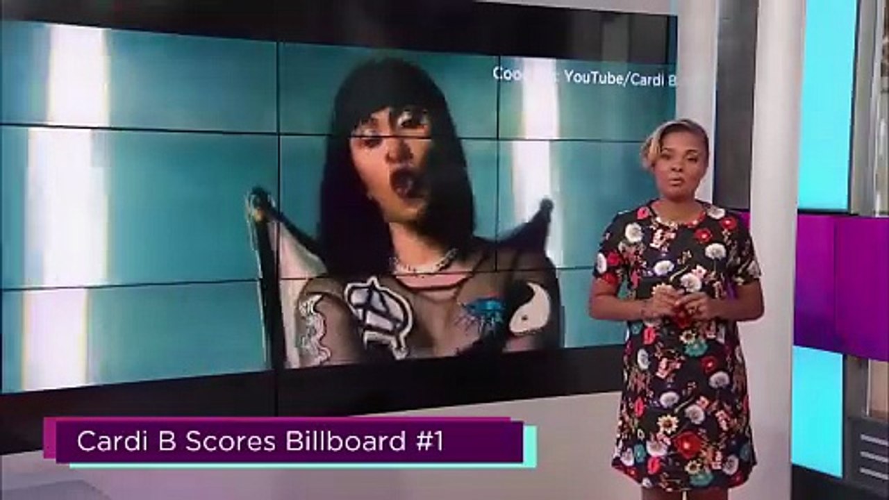 Cardi B's 'Bodak Yellow' Hits #1 On Billboard Charts