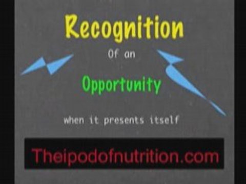 It's a NO BRAINER! Ground Floor Nutritional iPod Opportunity