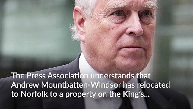 Andrew Mountbatten-Windsor moves out of Windsor home
