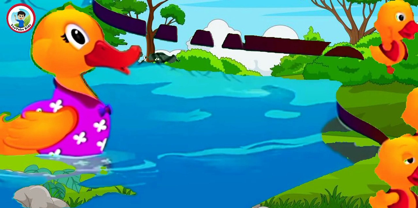 Five Little Ducks | Nursery Rhyme for Kids #KidsSongs #NurseryRhymes