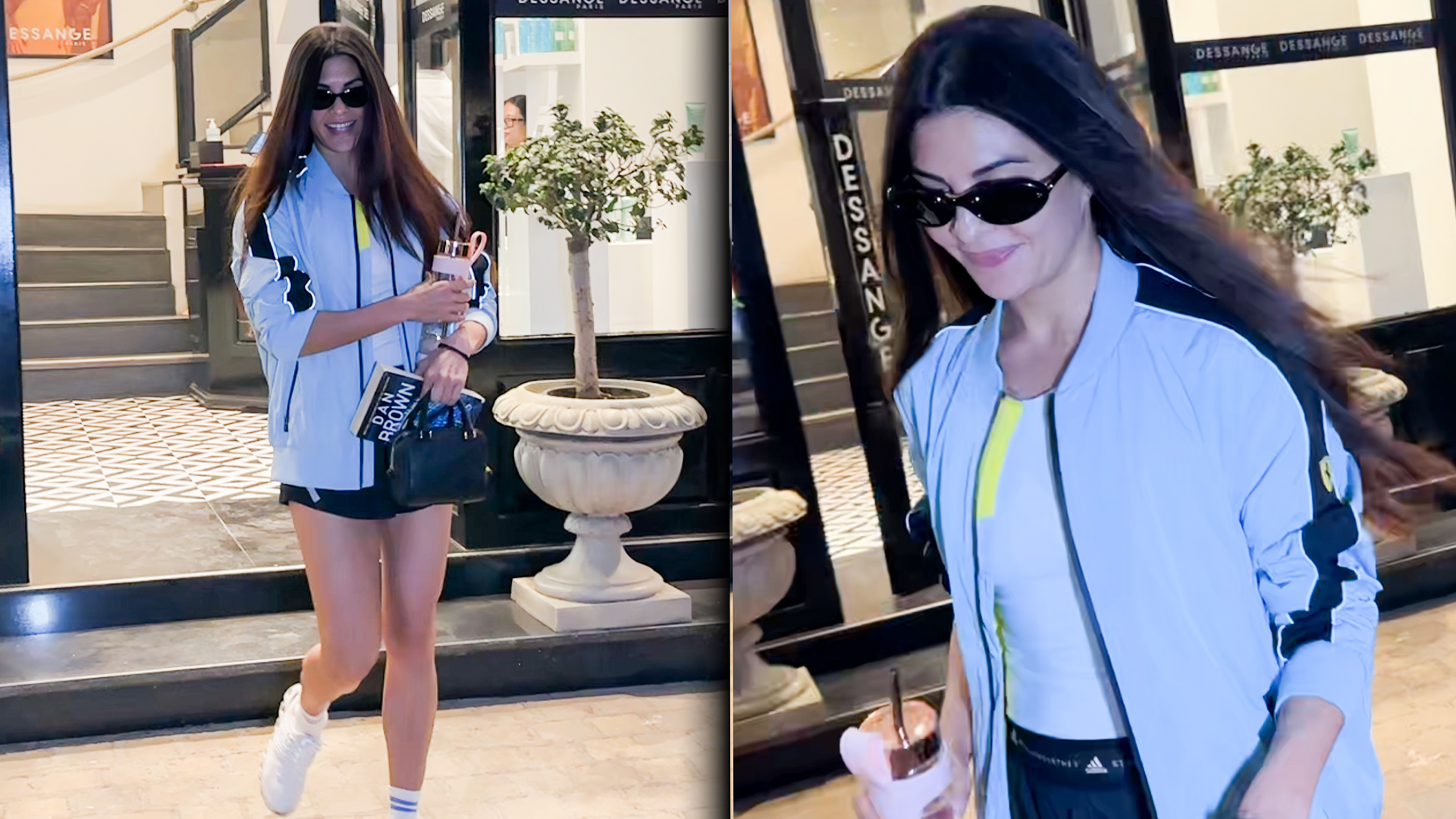 Jacqueline Fernandez Gets Snapped Post Her Sassy Salon Session In The Suburbs! Jacky's New Look!