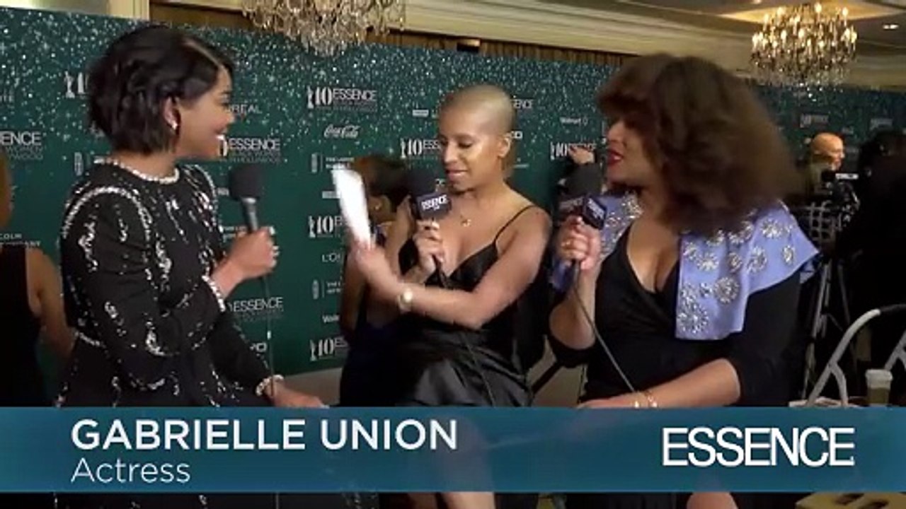Gabrielle Union Skipped a Wrap Party to Host Bl...