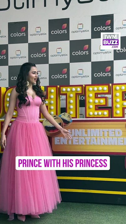 Tejasswi Prakash and Karan Kundrra spotted on the sets of Laughter Chefs 3