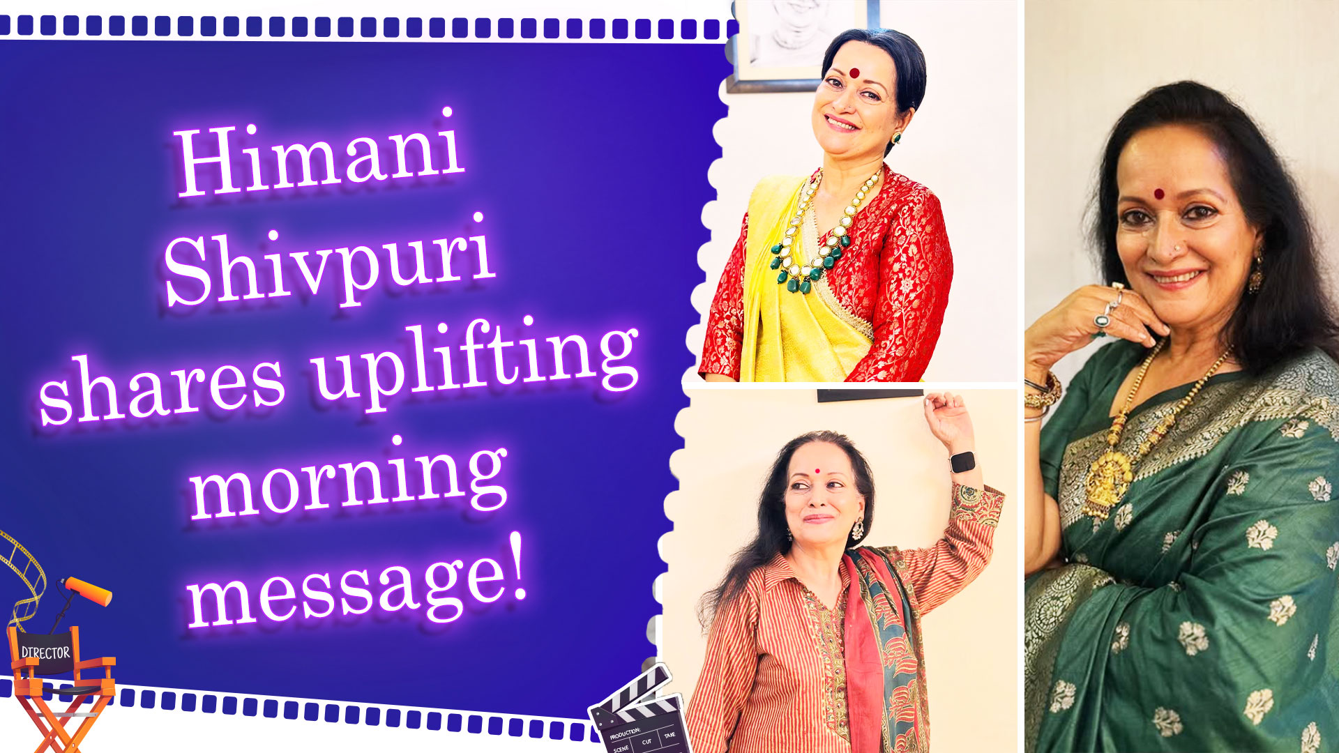 Himani Shivpuri shares positive morning message with fans on social media