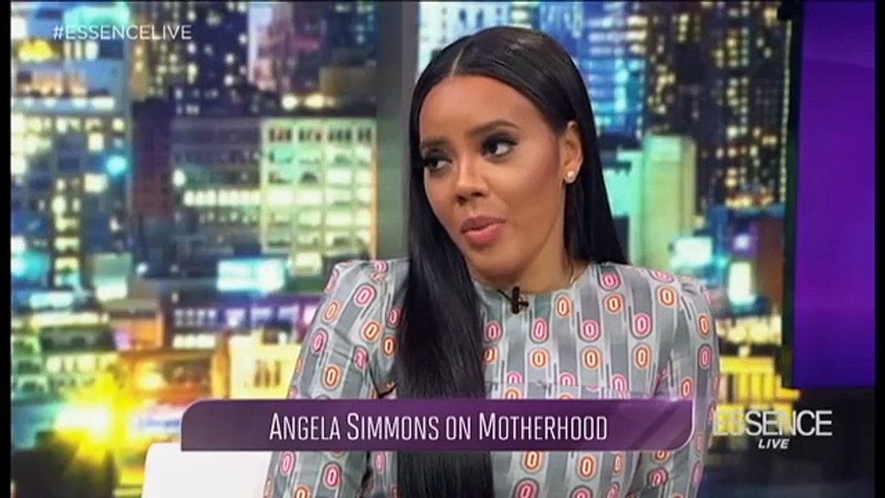 Angela Simmons on Being a New Mom