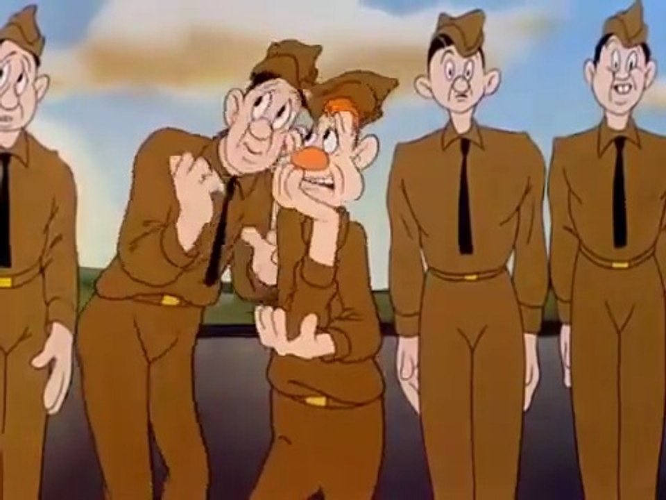 "Rookie Revue (1941) – Mighty Mouse’s High-Flying Military Adventure!"