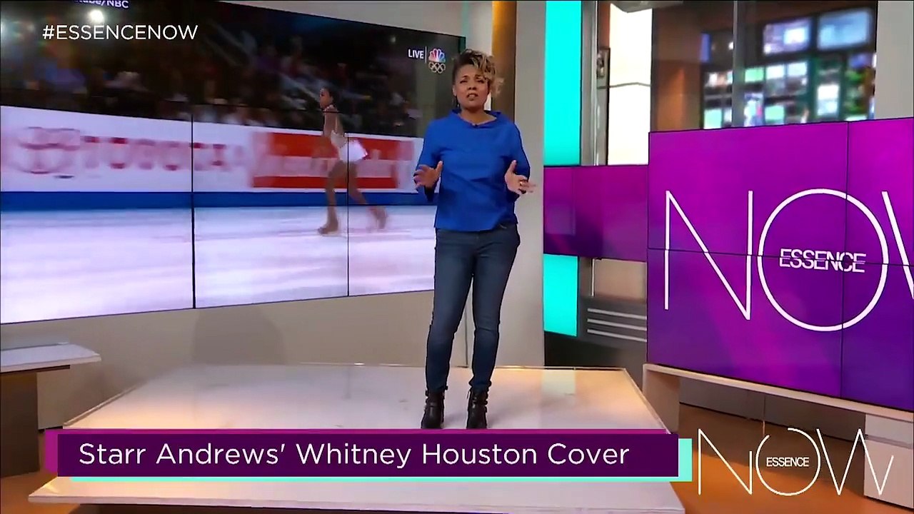Figure Skater Starr Andrews Kills It With a Whitney Houston Cover
