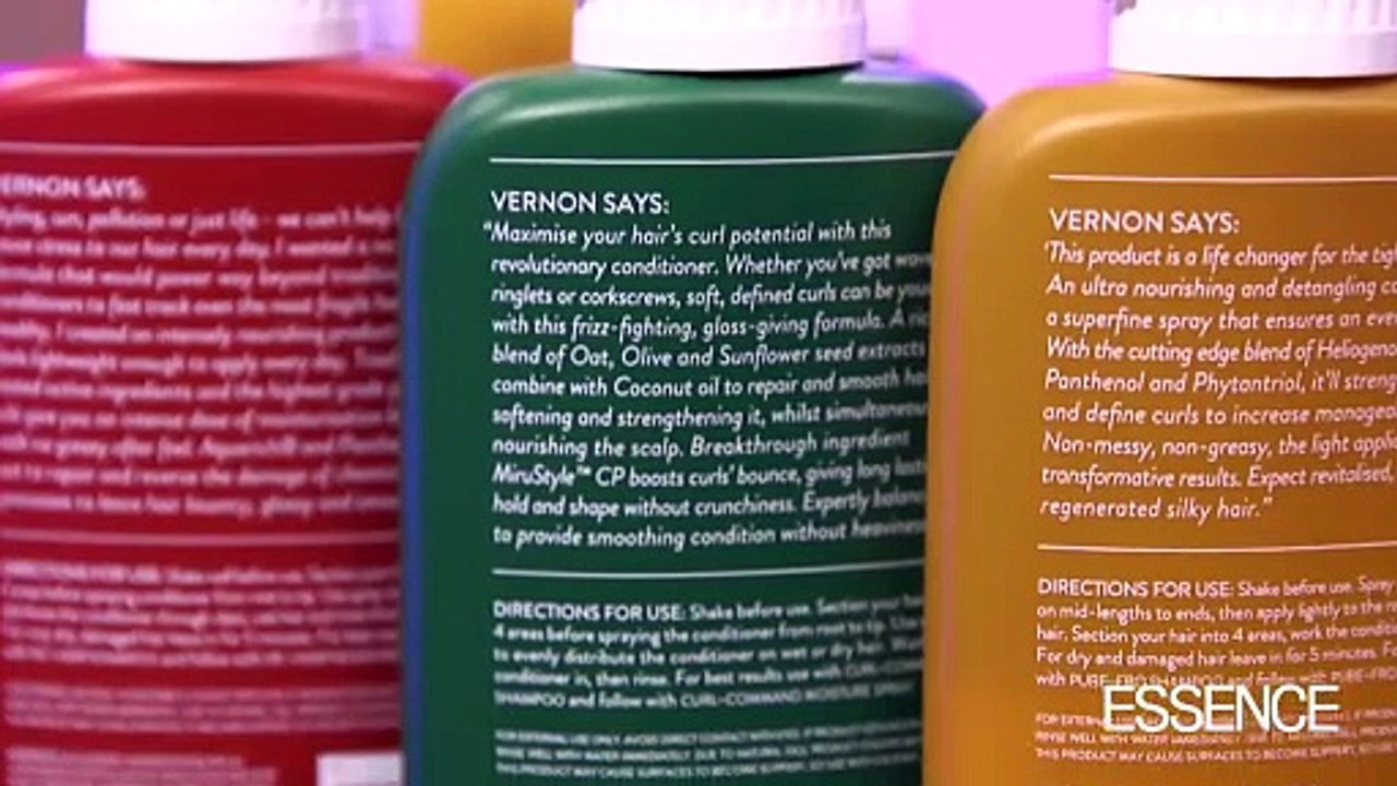 Celebrity Hairstylist Vernon Francois Launches Luxury Products Exclusively For Textured Hair