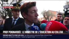 Professeure poignardée à Sanary-sur-Mer: le ministre de l'Éducation nationale est arrivé au collège La Guicharde