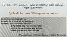Dialogues en poésie