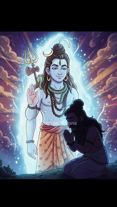 इस गलती पर भगवान शिव स्वयं प्रकट हो गए 😱🔱#mahadev #mahakal