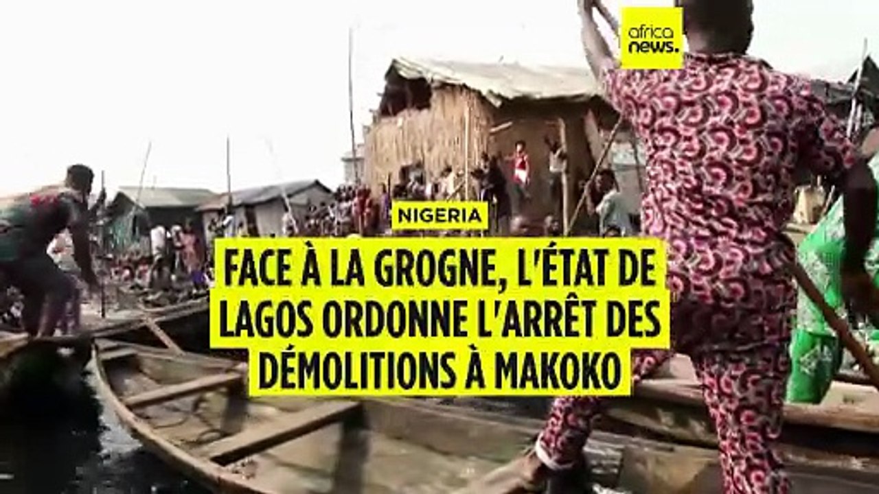 Nigeria : face à la grogne, l'État de Lagos ordonne l'arrêt des démolitions à Makoko