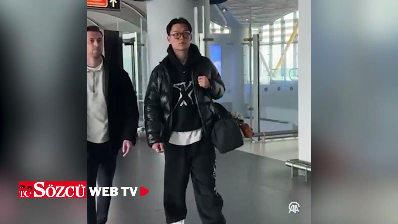 Beşiktaş'ın yeni transferi Hyeon-gyu Oh, İstanbul'a geldi