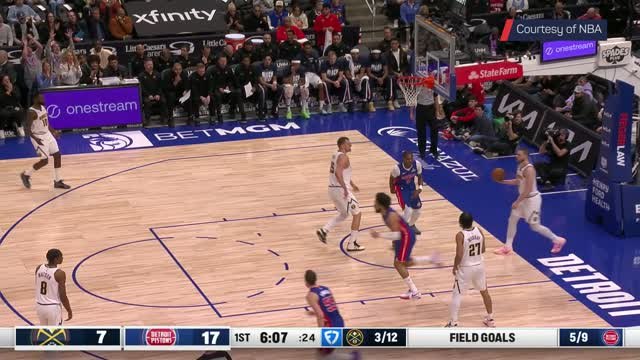 Pistons get silky with two lovely assists