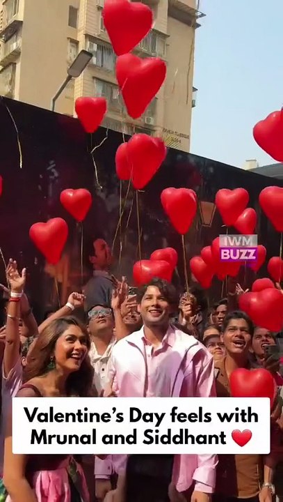 Valentine’s Day feels with Mrunal Thakur and Siddhant Chaturvedi
