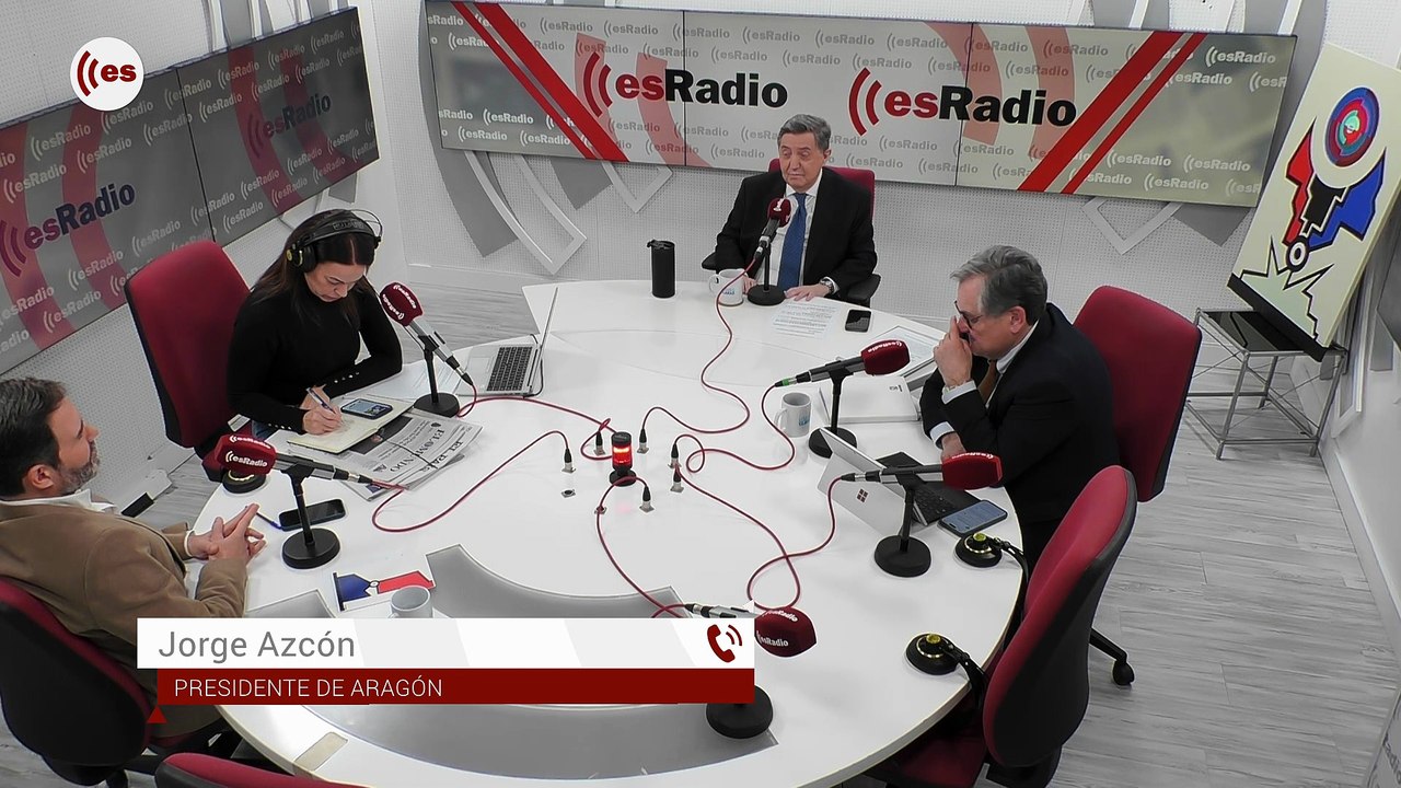 Federico entrevista a Jorge Azcón: "Pilar Alegría no viene a defender Aragón, sino a los independentistas catalanes"