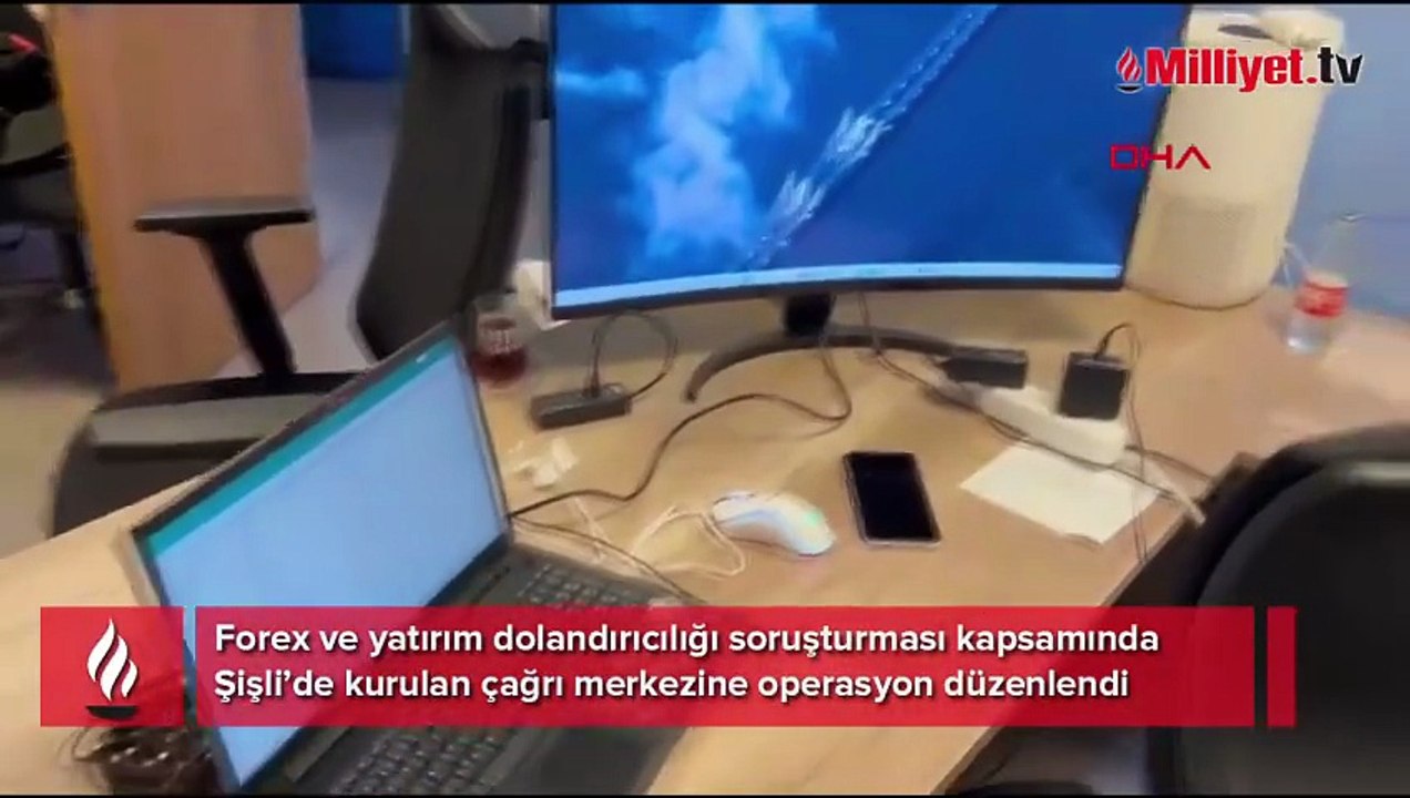 Forex dolandırıcılarına büyük operasyon! Deliller camdan atıldı, polis çatıda topladı