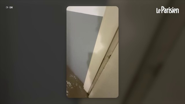 Un orage diluvien s’abat sur Antibes, des rues inondées et recouvertes de grêle