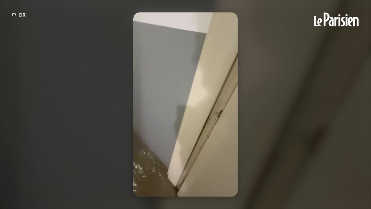 Un orage diluvien s’abat sur Antibes, des rues inondées et recouvertes de grêle