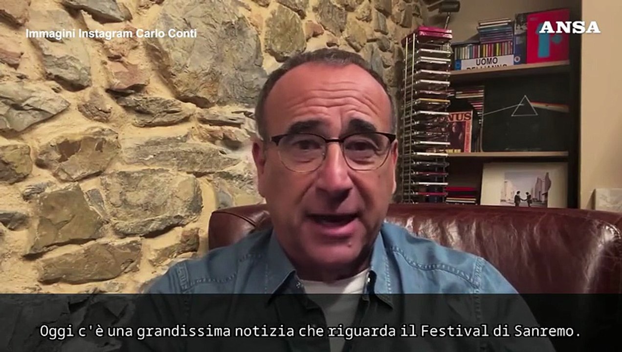 Carlo Conti: "Il 13 febbraio io, Pausini e i Big di Sanremo ricevuti da Mattarella"