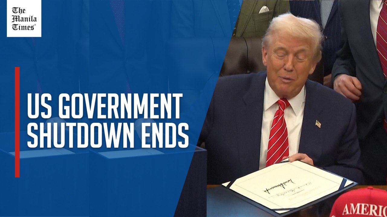 Trump signs bill ending partial government shutdown