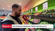 Almanya’daki Türk marketlerinde bazı ürünler Türkiye’den daha ucuz