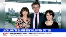 Affaire Epstein: Jack Lang assure, sur BFMTV, qu'il n'était "pas un ami" du financier américain
