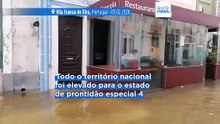 Mau tempo em Portugal: Proteção Civil eleva estado de prontidão para o nível máximo