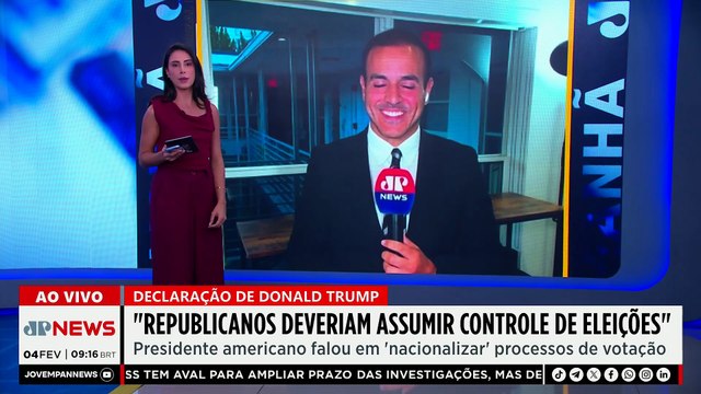 Trump defende que republicanos “assumam controle” das eleições nos EUA; Acacio e Mehero comentam