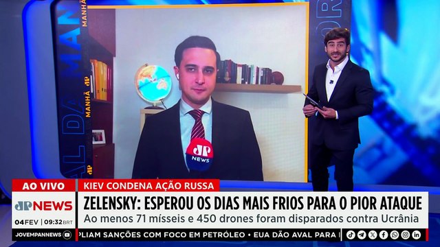 Zelensky acusa Putin de “esperar os dias mais frios” para realizar ataque “mais potente do ano”