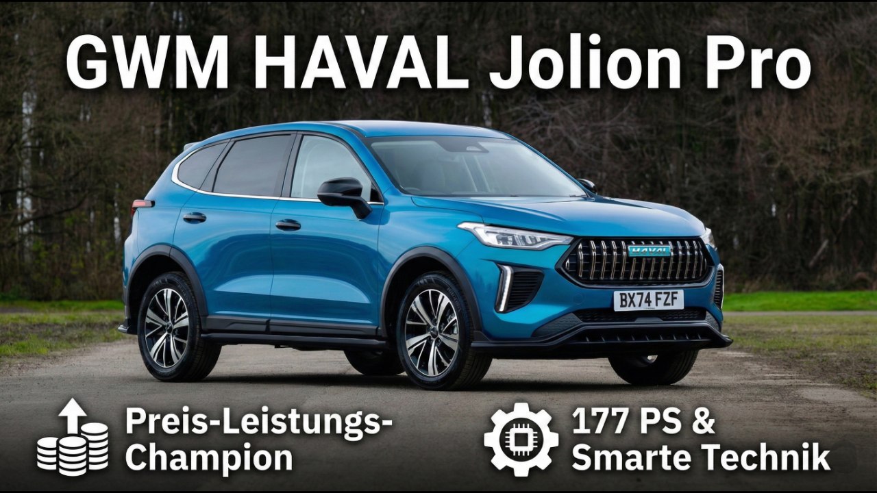 2025 GWM HAVAL Jolion Pro – City-Performer mit Stil