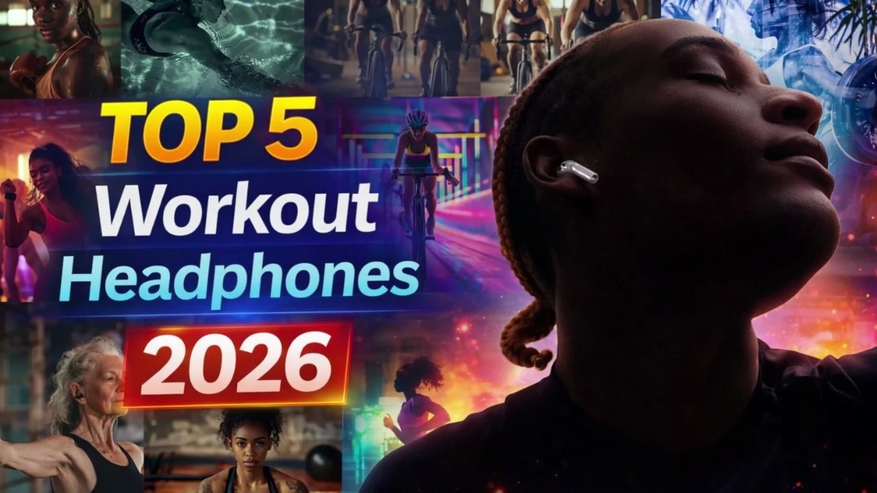 Top 5 BEST Headphones for Working Out (2026) Gym and Running Headphones!