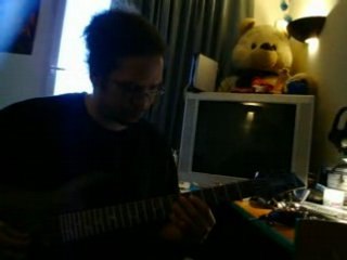 les premiers essaies de ma 7 cordes