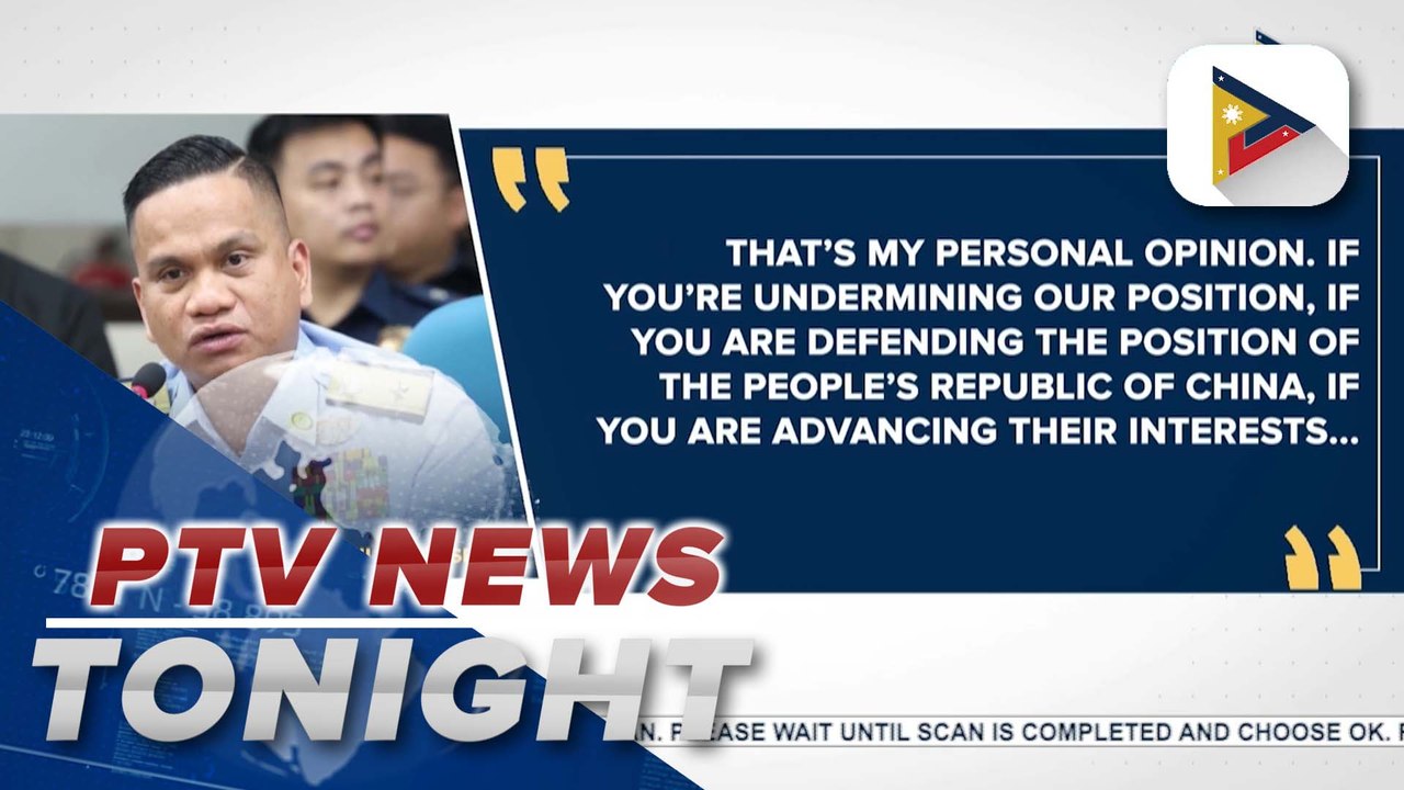 PCG spox for WPS says defending China narrative may be considered treason following 2-round debate between Sen. Pangilinan, Sen. Marcolleta regarding WPS