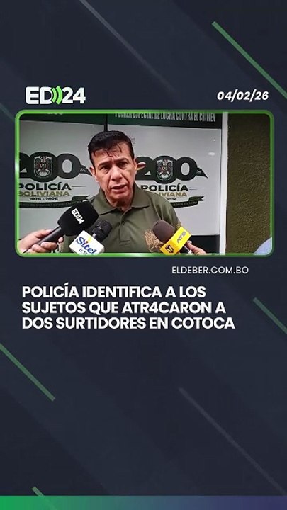 Policía identifica a los sujetos que atr4caron...