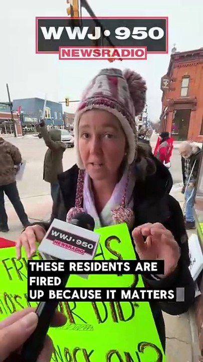 Protesters speak out against data centers coming to Michigan