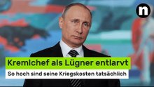 Wladimir Putin: BND entlarvt Kremlchef als Lügner - so hoch sind seine Kriegskosten tatsächlich