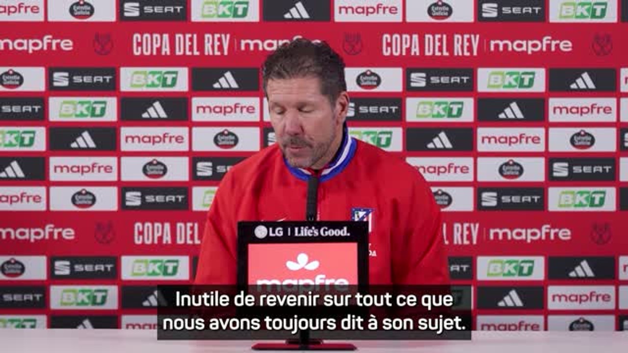 Atlético - Simeone : "Nous avons besoin de Griezmann"