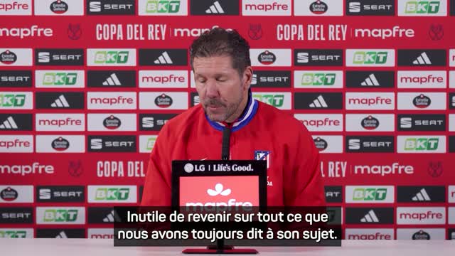 Atlético - Simeone : "Nous avons besoin de Griezmann"