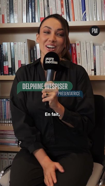 Delphine Wespiser en interview avec Puremédias pour "L'île de la tentation".