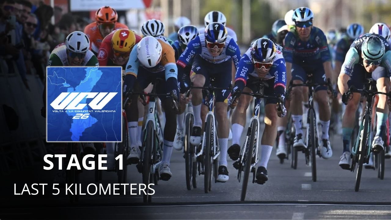 Tour de la Communauté de Valence 2026 - Étape 1 - Biniam Girmay la 1ère étape... après un 1 an de disette