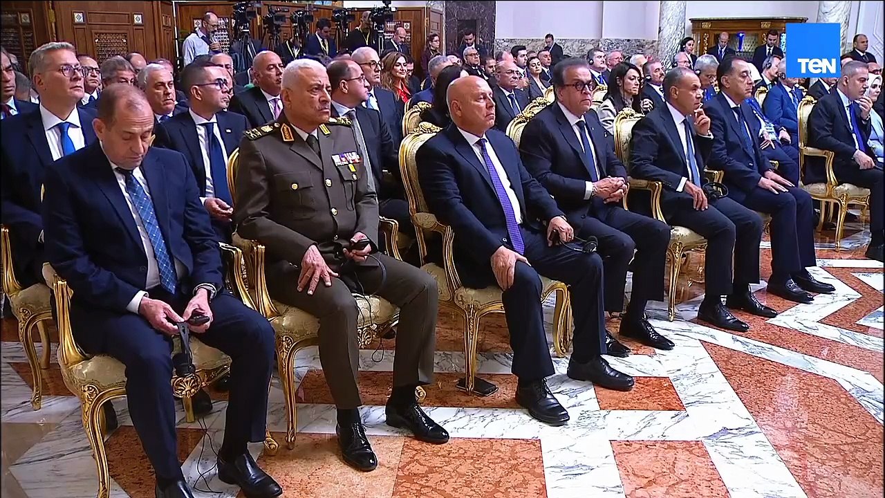 مؤتمر صحفي مشترك بين الرئيس السيسي ونظيره التركي رجب طيب أردوغان بقصر الاتحادية